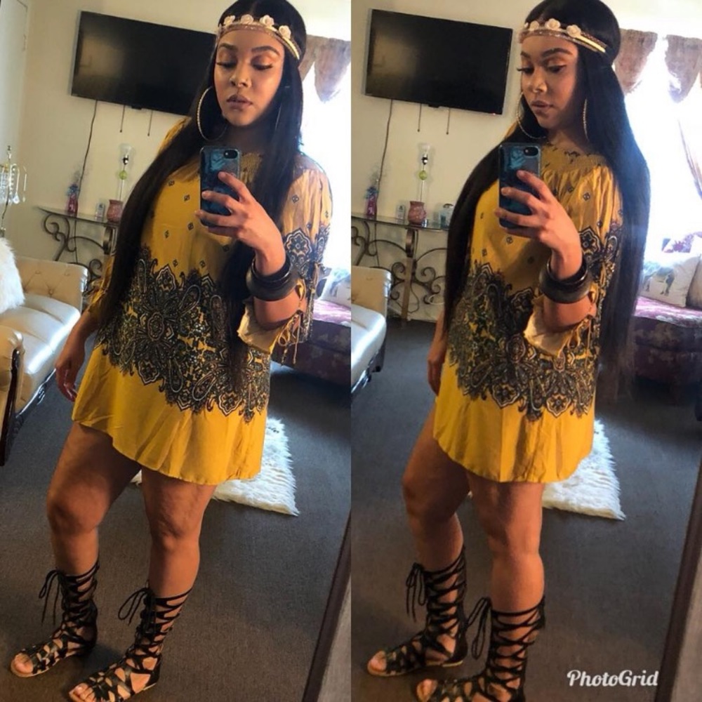 Boho dress 👗💛